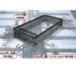 鉄筋工事（スラブ開口部スライド補強筋）