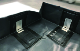 【ワンスアップ】ヒンジ収納式